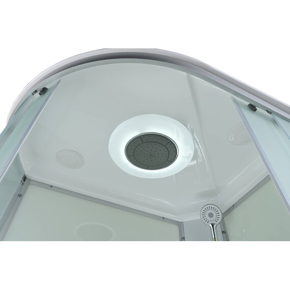 Гидробокс Avacan 120x80 см C5012RLED, хром/матовое (безсиликоновая сборка) фото 14