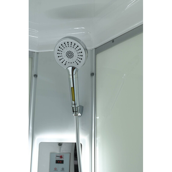 Гидробокс Avacan 120x80 см C5012RLED, хром/матовое (безсиликоновая сборка) фото 7