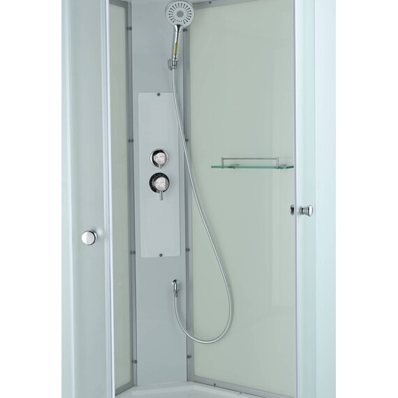 Душевая кабина Avacan 120x80 см C5012RN, хром/матовое (безсиликоновая сборка) фото 4