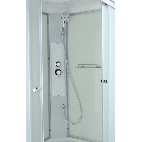 Душевая кабина Avacan 120x80 см C5012R, хром/матовое (безсиликоновая сборка) фото 4