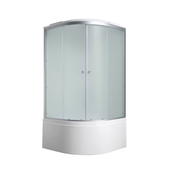 Гидробокс Avacan 80x80 см C5080LED, хром/матовое (безсиликоновая сборка) фото 3