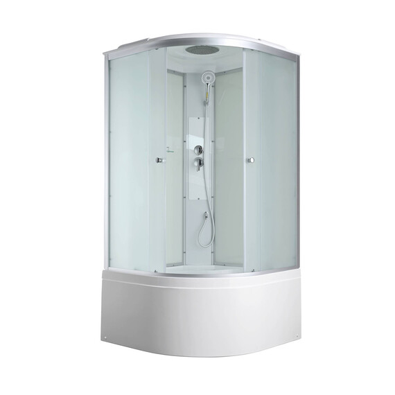 Душевая кабина Avacan 90x90 см C5090, хром/матовое (безсиликоновая сборка) фото 