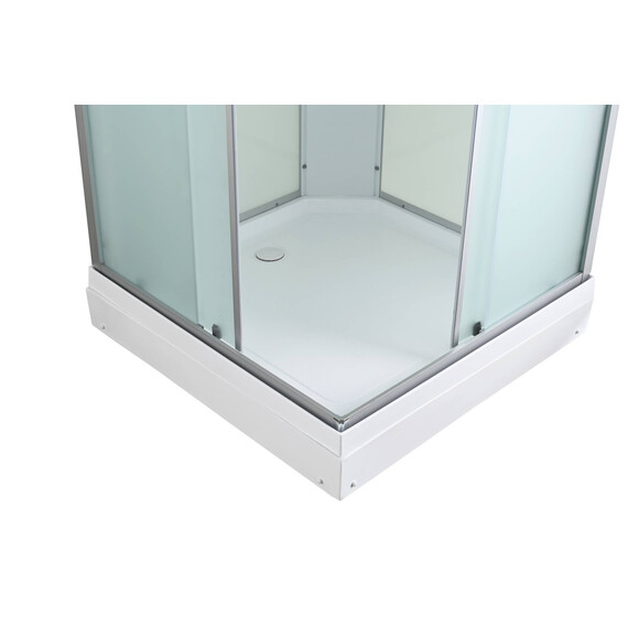 Гидробокс Avacan 90x90 см CK2090LED, хром/матовое (безсиликоновая сборка) фото 15