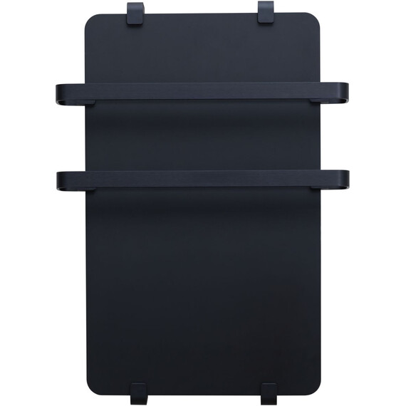 Полотенцесушитель электрический Allen Brau Infinity П2 290x1000 мм (с рейлингом 2.0) 325637, чёрный фото 2