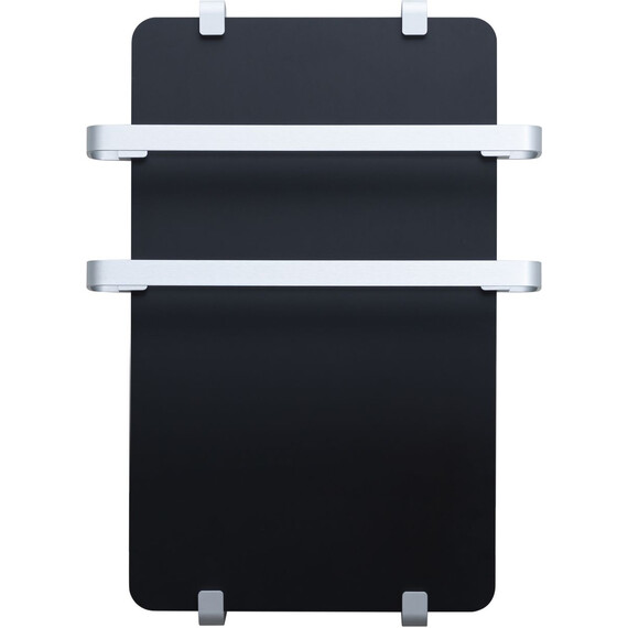 Полотенцесушитель электрический Allen Brau Infinity П2 290x1000 мм (с рейлингом 2.0) 325623, чёрный фото 2