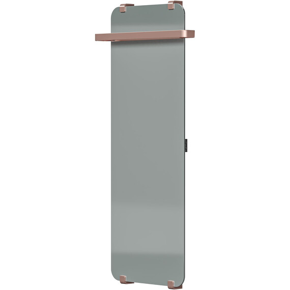 Полотенцесушитель электрический Allen Brau Infinity П1 290x1200 мм (с рейлингом 2.0) 325652, медь фото 