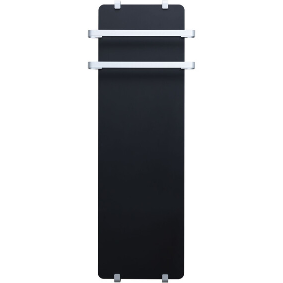 Полотенцесушитель электрический Allen Brau Infinity П2 290x1200 мм (с рейлингом 2.0) 325624, чёрный фото 2