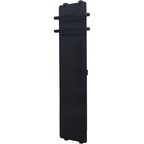 Полотенцесушитель электрический Allen Brau Infinity П2 290x1600 мм (с рейлингом 2.0) 325640, чёрный фото 