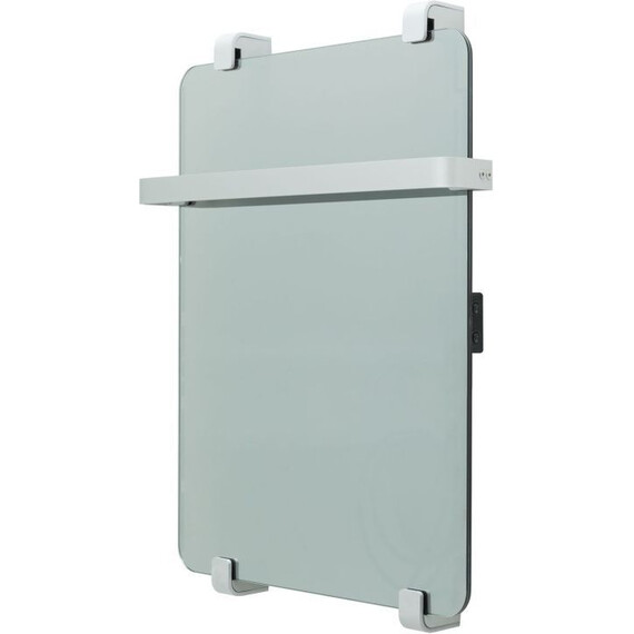 Полотенцесушитель электрический Allen Brau Infinity П1 290x600 мм (с рейлингом) 288916, серебро фото 