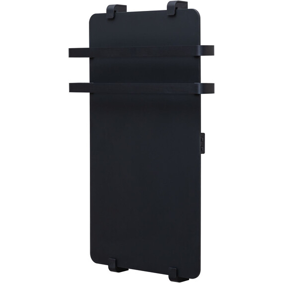 Полотенцесушитель электрический Allen Brau Infinity П2 290x800 мм (с рейлингом 2.0) 325636, чёрный фото 