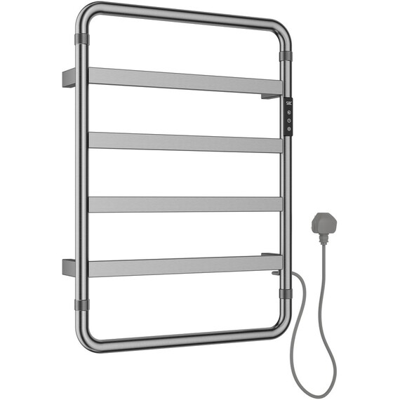 Полотенцесушитель электрический Allen Brau Priority П6 450x658 мм 7.31001-BN, никель фото 