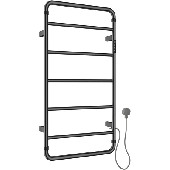 Полотенцесушитель электрический Allen Brau Priority П7 450x904 мм 7.31002-GM, оружейная сталь фото 