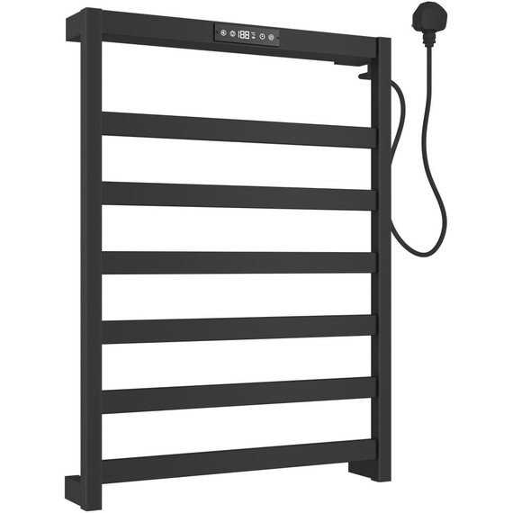 Полотенцесушитель электрический Allen Brau Reality П7 450x642 мм 7.32000-31, чёрный фото 