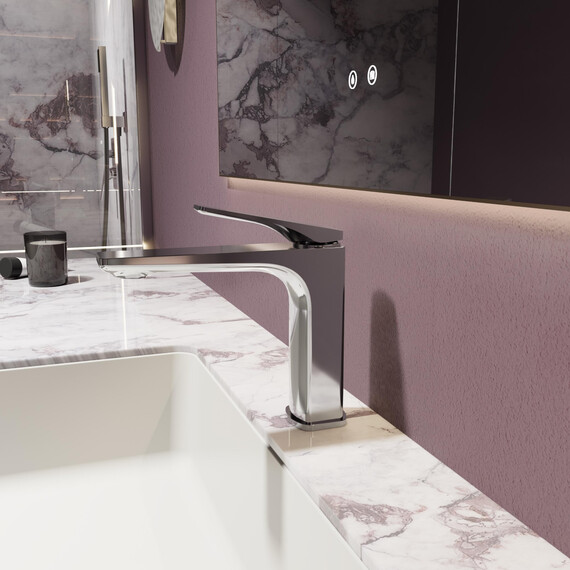 Смеситель для раковины Vincea Puro VBF-5P01CH фото 3