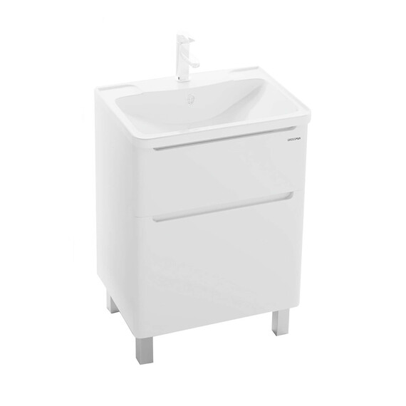 Тумба напольная с раковиной Grossman Адель 60 см 106007 фото 2