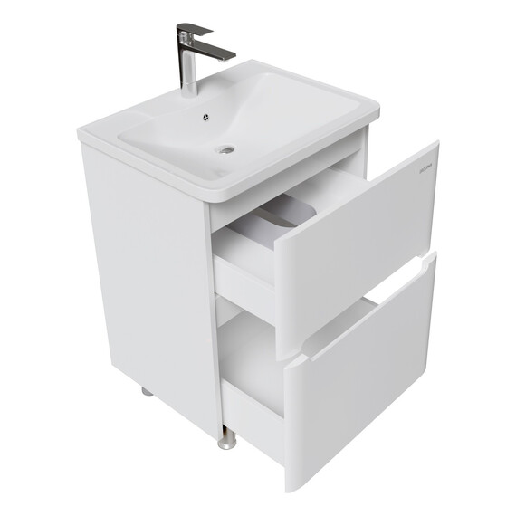 Тумба напольная с раковиной Grossman АДЕЛЬ-НОРМА 60 см 106039 фото 3