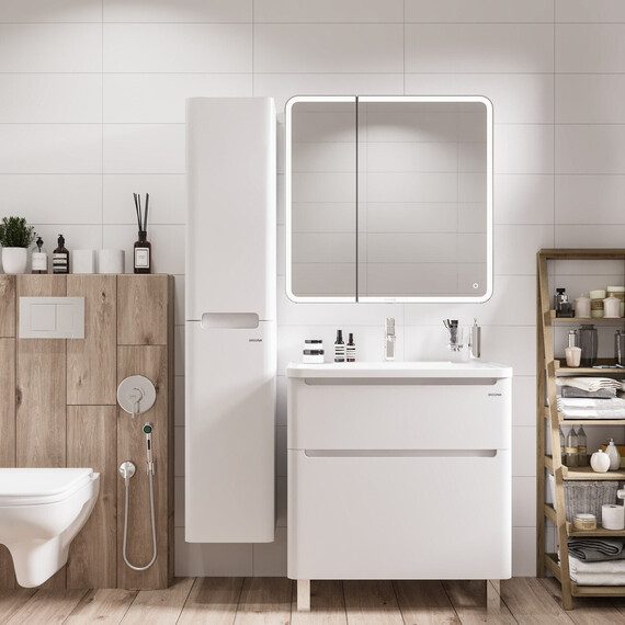 Тумба напольная с раковиной Grossman Адель 80 см 108007 фото 5