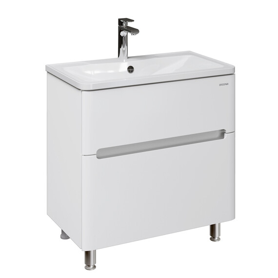 Тумба напольная с раковиной Grossman АДЕЛЬ-НОРМА 80 см 108023 фото 