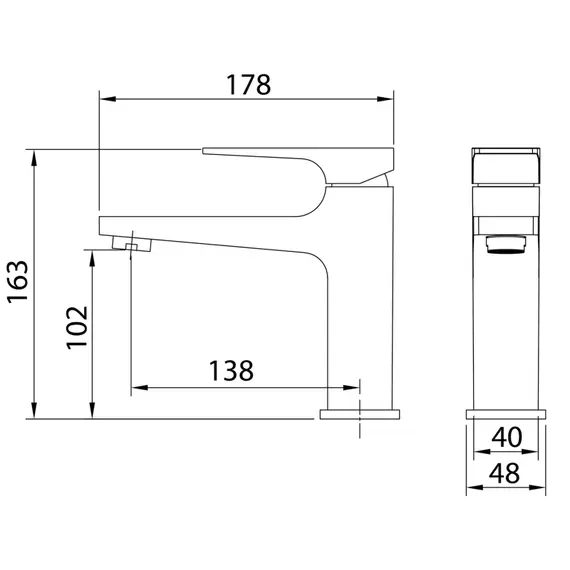 Смеситель для раковины Grossman Classic 510.K35.04.120, никель брашированный фото 5