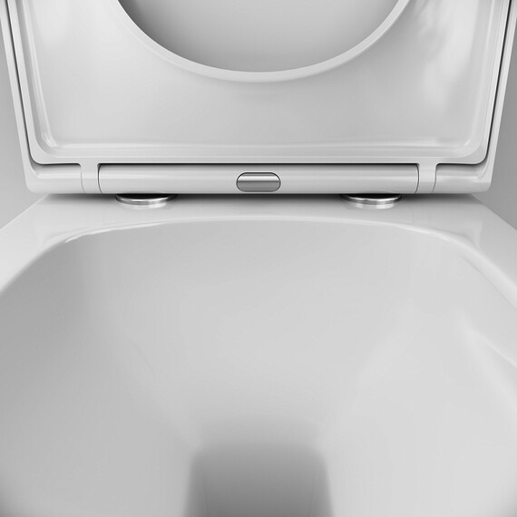 Унитаз подвесной безободковый AM.PM X-Joy C851900SC с крышкой микролифт (Система смыва торнадо) фото 7