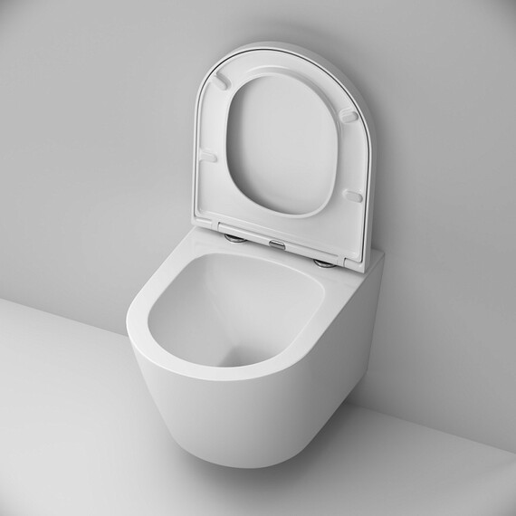 Унитаз подвесной безободковый AM.PM X-Joy C851900SC с крышкой микролифт (Система смыва торнадо) фото 6