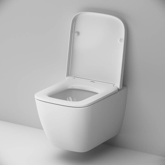 Унитаз подвесной безободковый AM.PM Gem C901901SC с быстросъемным сиденьем микролифт (Система смыва торнадо) фото 6