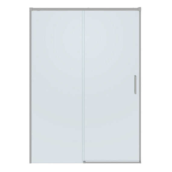 Душевая дверь Cezares 130 см PLANE-BF-1-130-C-IN, сатин/прозрачное фото 4