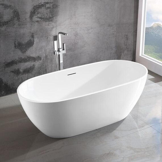 Ванна отдельностоящая Vincea 150x81 см VBT-408-1500 фото 4