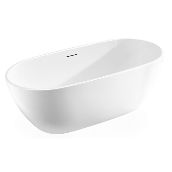 Ванна отдельностоящая Vincea 170x81 см VBT-408-1700MW, белый матовый фото 