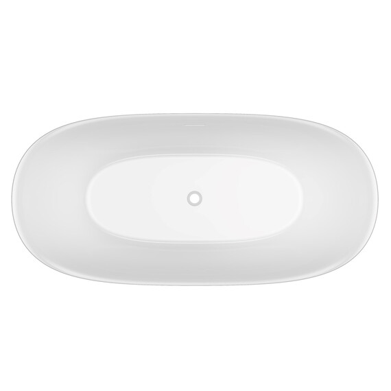 Ванна отдельностоящая Vincea 170x80 см VBT-701-1700MW, белый матовый фото 2