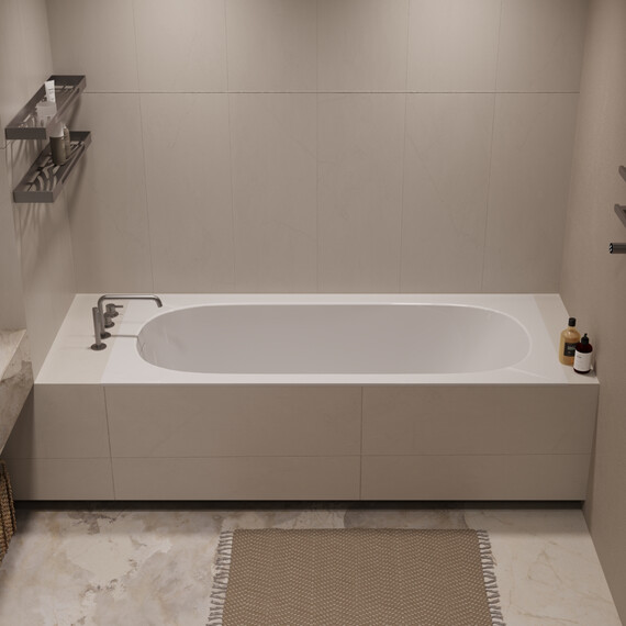 Ванна акриловая Vincea 170x75 см VBT-710-1700 фото 3