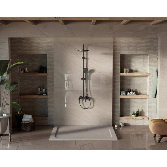 Душевая стойка Vincea VSFS-413MB, чёрный фото 4