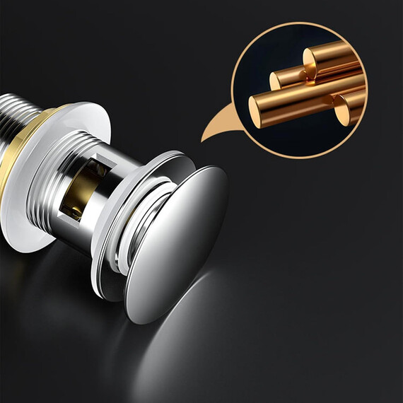 Донный клапан Haiba HB67 фото 4