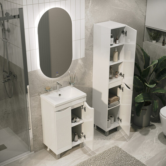 Тумба напольная с раковиной Grossman Виста 50 см 105063 фото 2