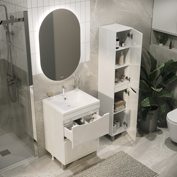 Тумба напольная с раковиной Grossman Виста 58 см 105864 фото 6