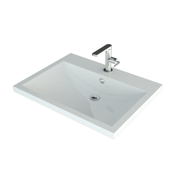 Тумба напольная с раковиной Grossman Виста 58 см 105864 фото 2