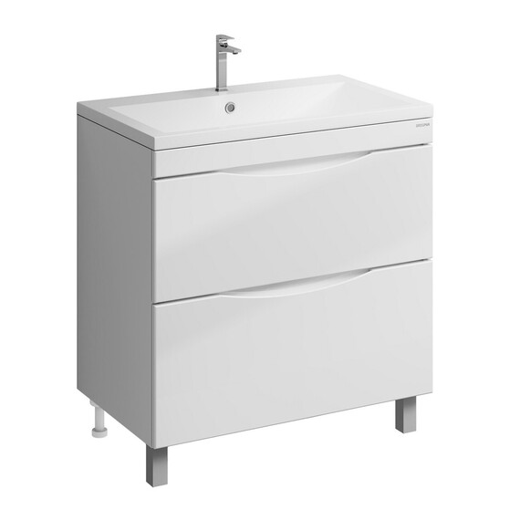 Тумба напольная с раковиной Grossman Виста 80 см 108066 фото 