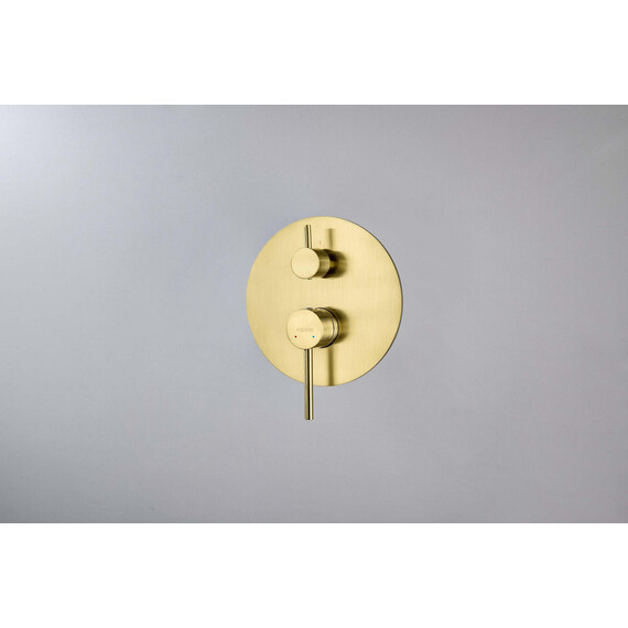 Смеситель для ванны Aquatek Европа AQ1347BG (со скрытой частью) золото шлифованное фото 4