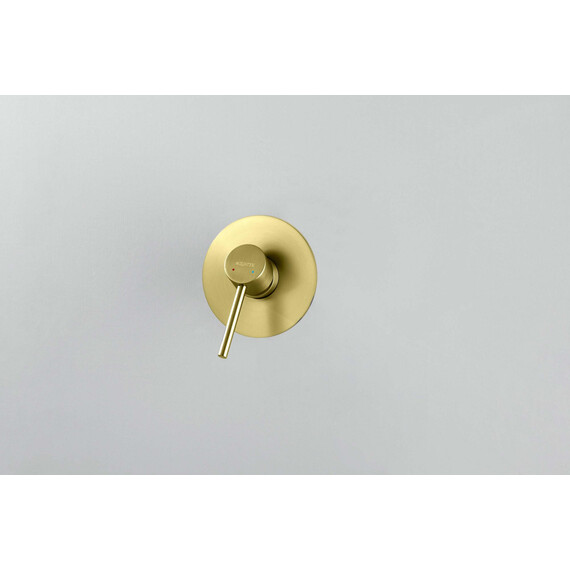 Смеситель для душа Aquatek Европа AQ1366BG (со скрытой частью) золото шлифованное фото 3