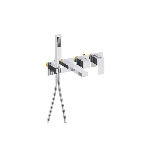 Смеситель для ванны Aquatek Либра AQ1644CR (со скрытой частью) фото 2