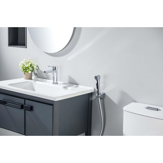 Смеситель для раковины с лейкой для биде Aquatek Лугано AQ1712CR фото 2