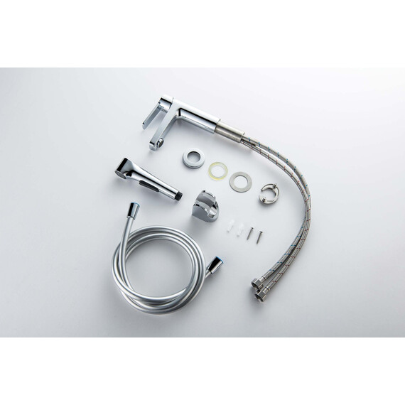 Смеситель для раковины с лейкой для биде Aquatek Лугано AQ1712CR фото 7