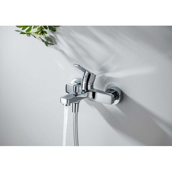 Набор смесителей 3 в 1 для ванны с коротким изливом Aquatek Лугано AQ1730CR фото 5