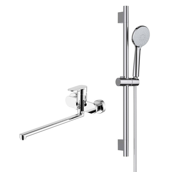 Смеситель для ванны Aquatek Ника AQ1833CR фото 