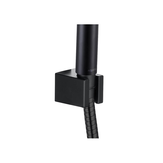 Смеситель для душа Aquatek Ника AQ1834MB, чёрный матовый фото 4