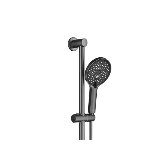 Душевой гарнитур Aquatek Лугано AQ2022BGM, оружейная сталь фото 2