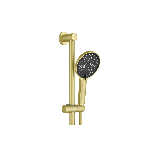 Душевой гарнитур Aquatek Лугано AQ2022BG, золото шлифованное фото 2