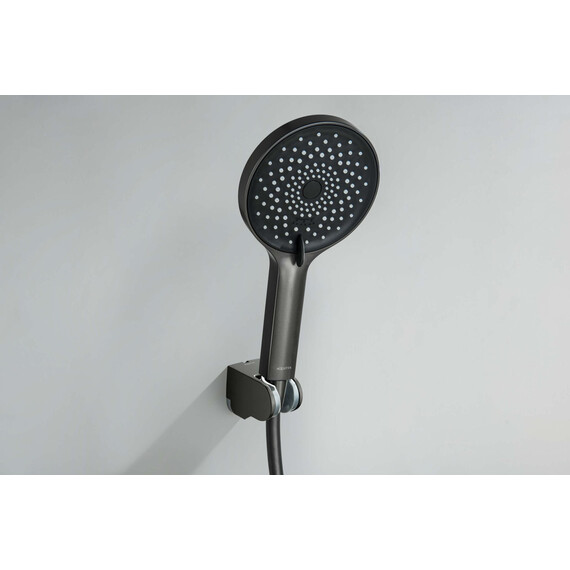 Душевой гарнитур Aquatek Лугано AQ2035BGM, оружейная сталь фото 2