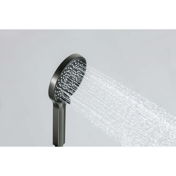 Душевой гарнитур Aquatek Лугано AQ2035BGM, оружейная сталь фото 5