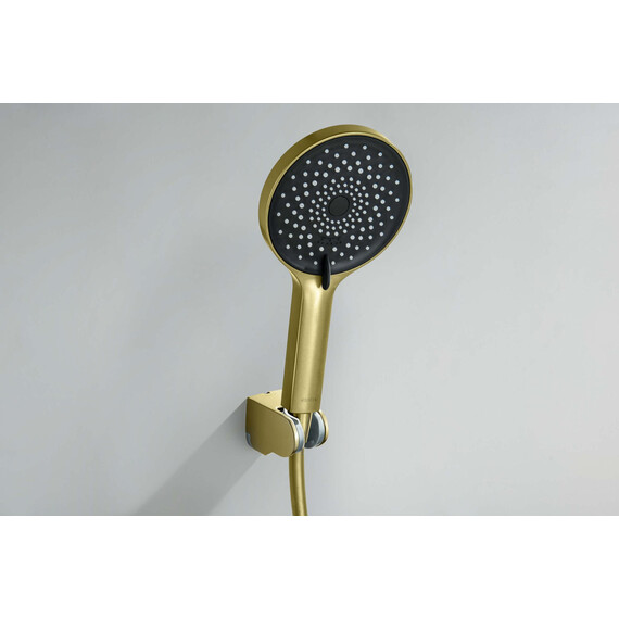 Душевой гарнитур Aquatek Лугано AQ2035BG, золото шлифованное фото 2